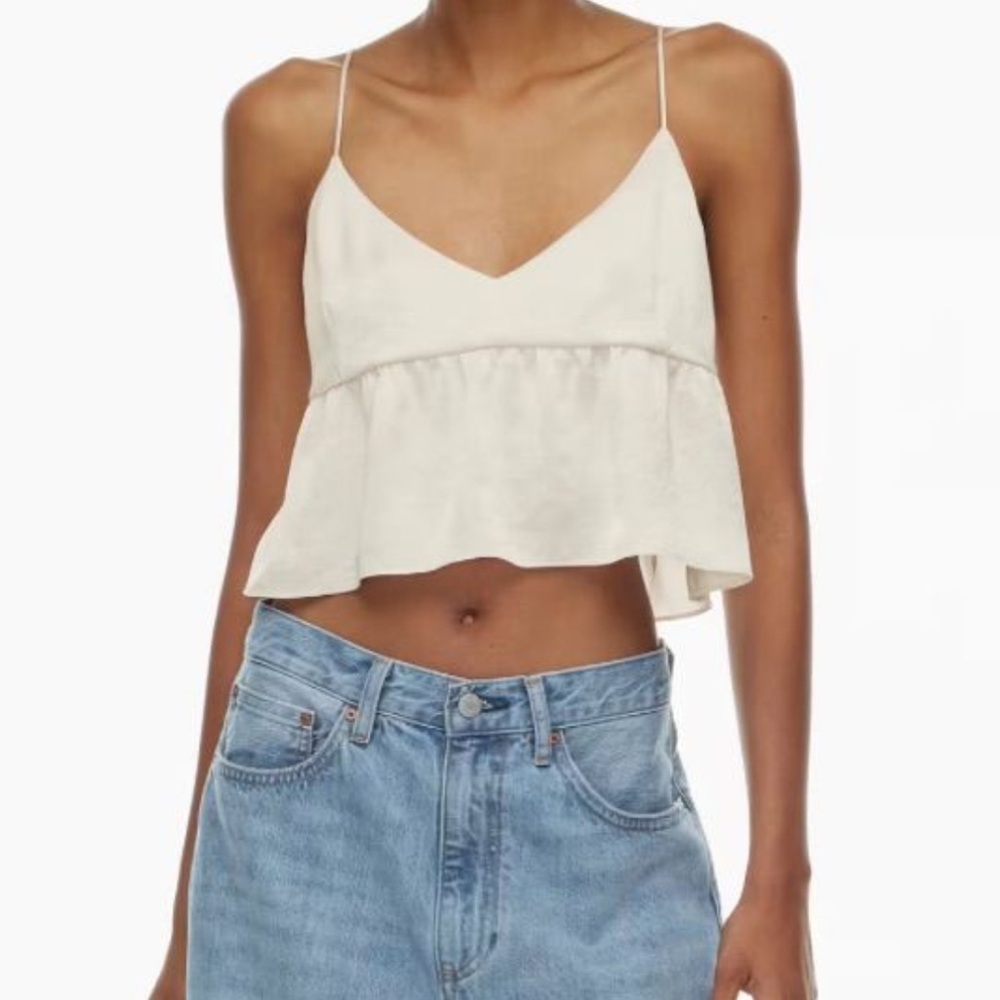 Aritzia Wilfred Lover Satin Camisole